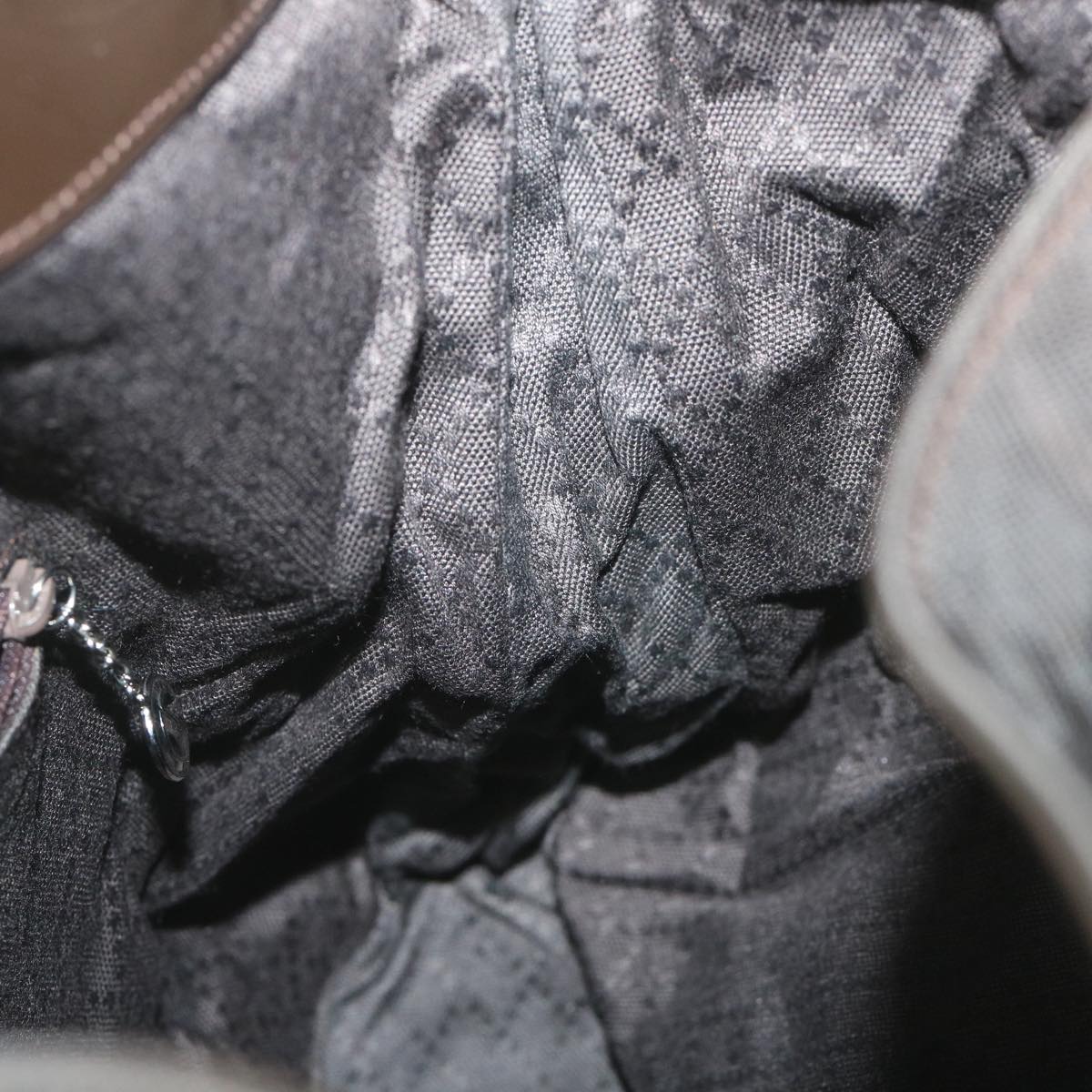 Gucci Bamboo Brown Canvas Shoulder Bag ()