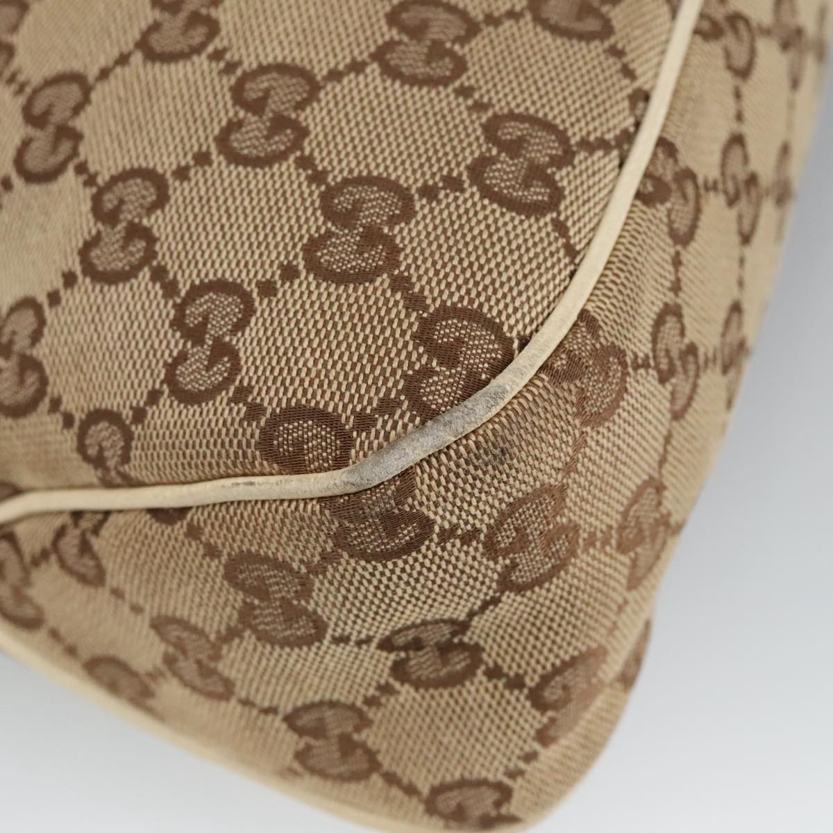 Gucci Beige Canvas Tote Bag ()