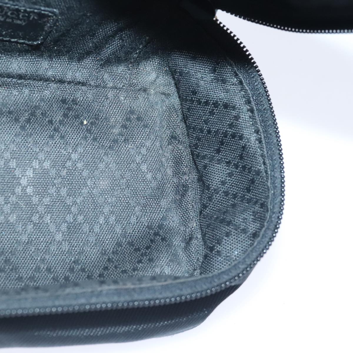 Gucci Bamboo Black Canvas Clutch Bag ()