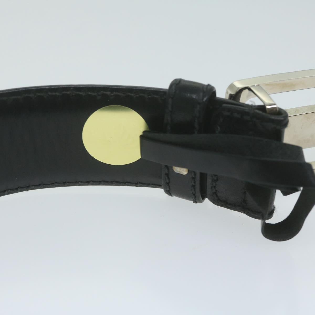 Gucci Black Leather Belt  ()