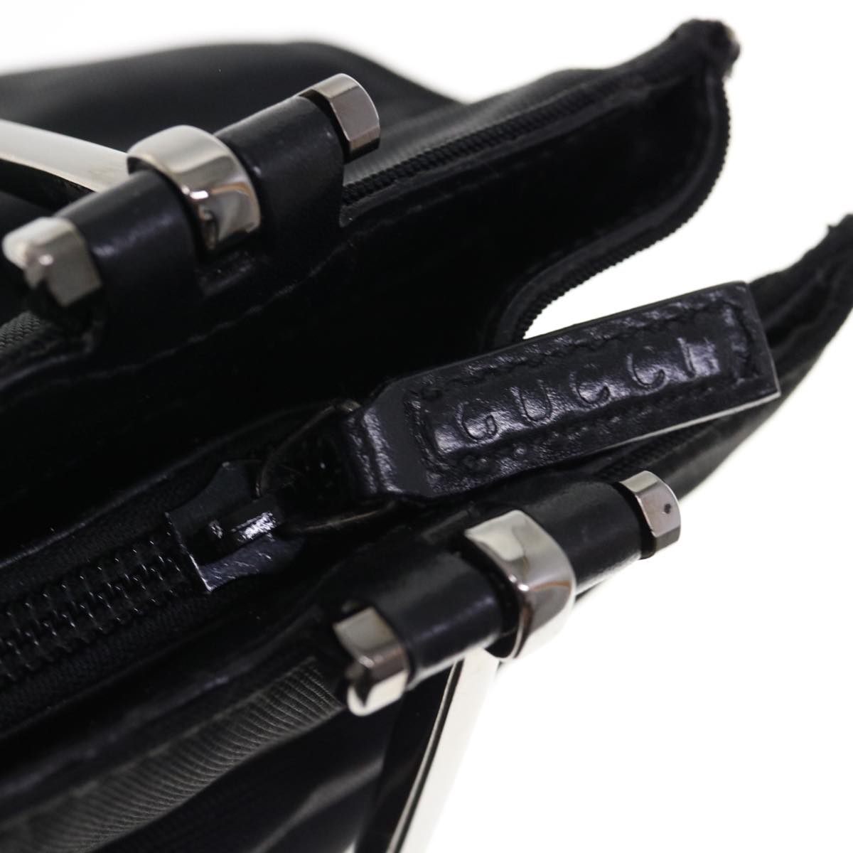 Gucci Black Synthetic Handbag ()