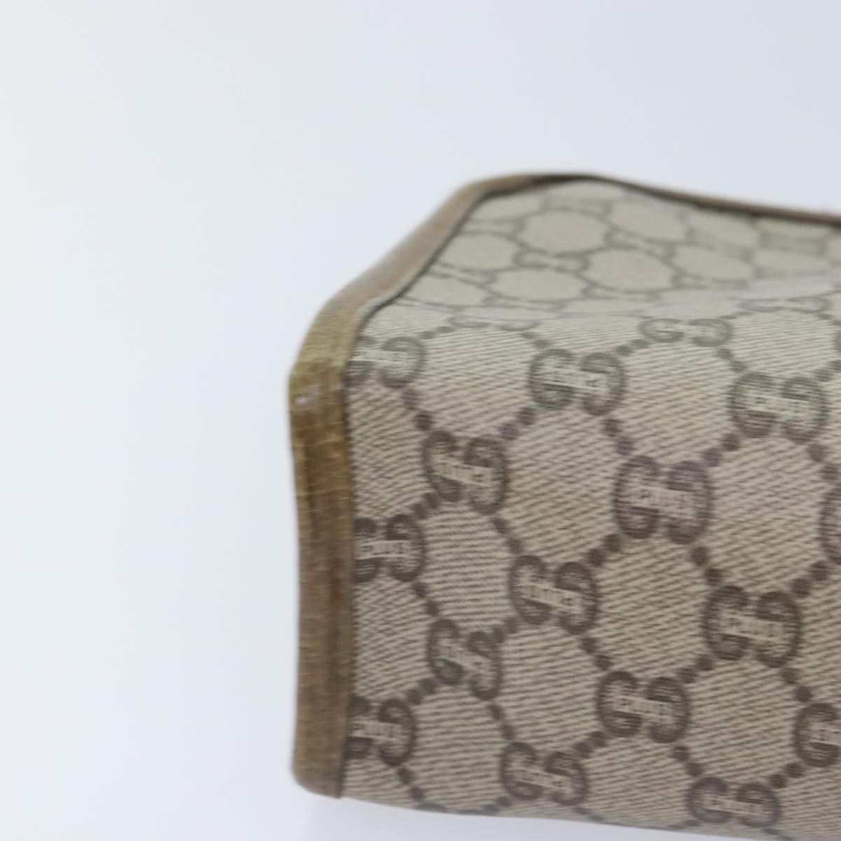 Gucci Beige Canvas Clutch Bag ()