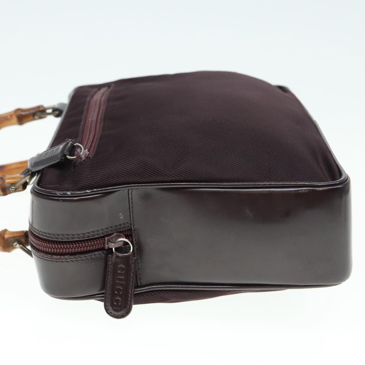 Gucci Bamboo Brown Synthetic Handbag ()