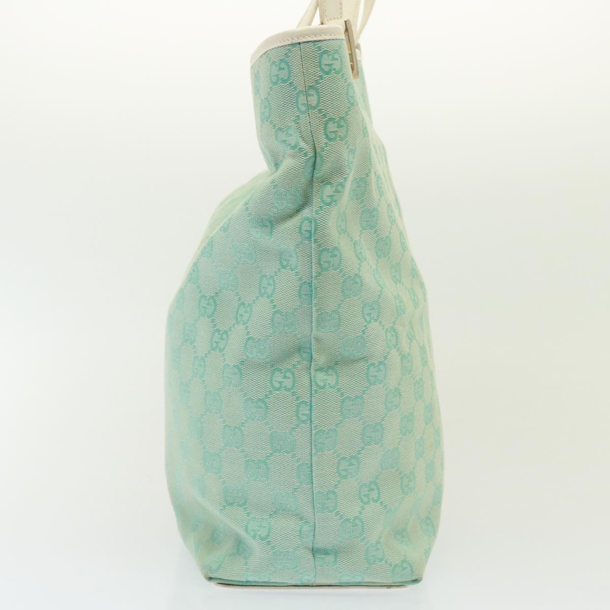 Gucci Gg Canvas Blue Canvas Shoulder Bag ()