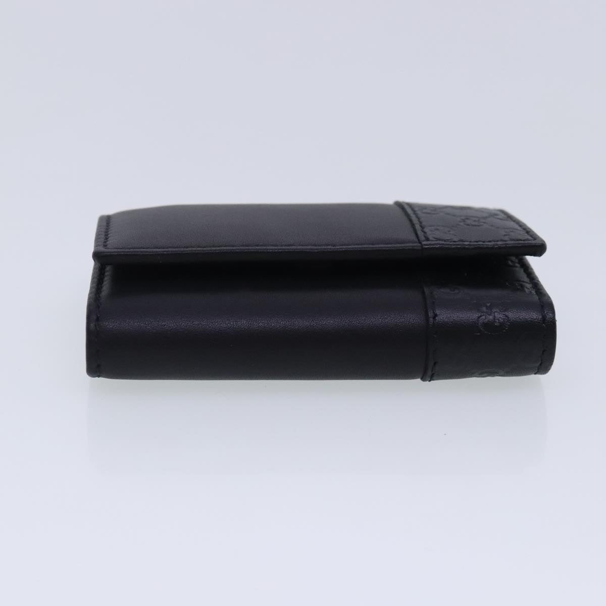Gucci Key Case Black Leather Wallet  ()