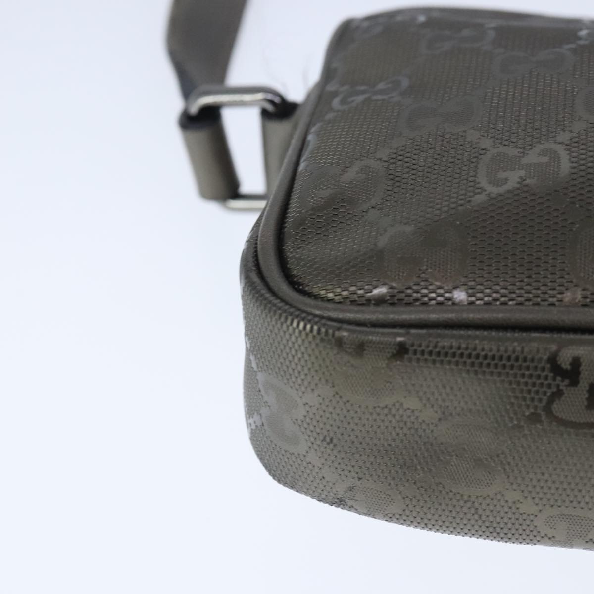 Gucci Imprime Brown Canvas Shoulder Bag ()