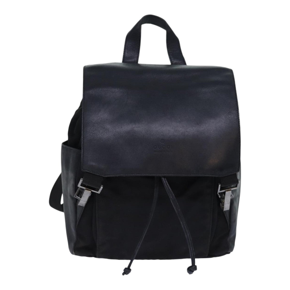 Gucci Black Synthetic Backpack Bag ()