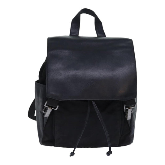 Gucci Black Synthetic Backpack Bag ()