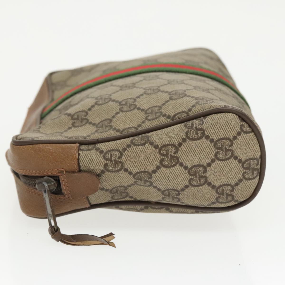 Gucci Beige Canvas Clutch Bag ()