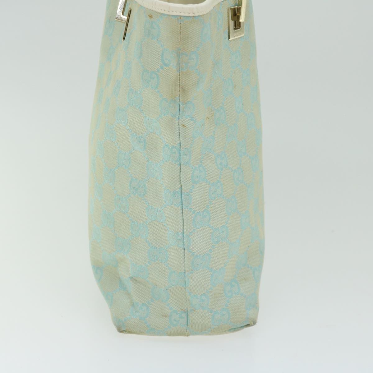 Gucci Gg Canvas Blue Canvas Handbag ()