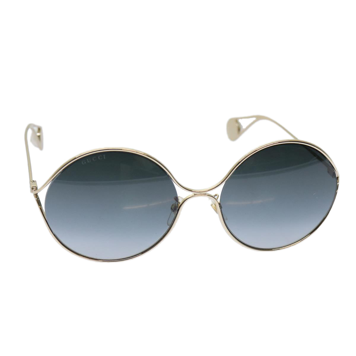 Gucci Gold Metal Glasses  ()