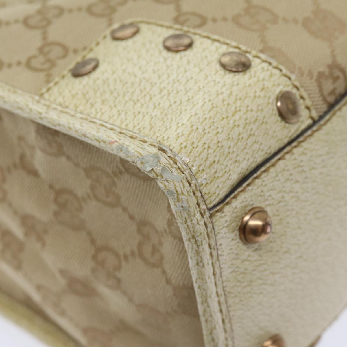 Gucci Beige Canvas Tote Bag ()