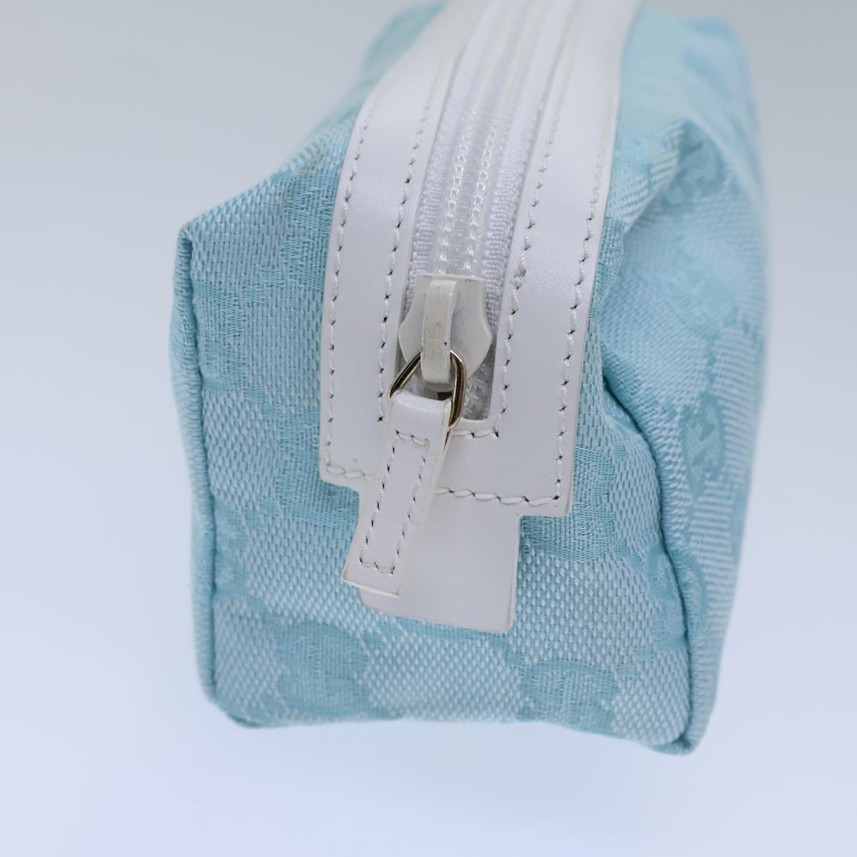 Gucci Gg Canvas Blue Canvas Clutch Bag ()