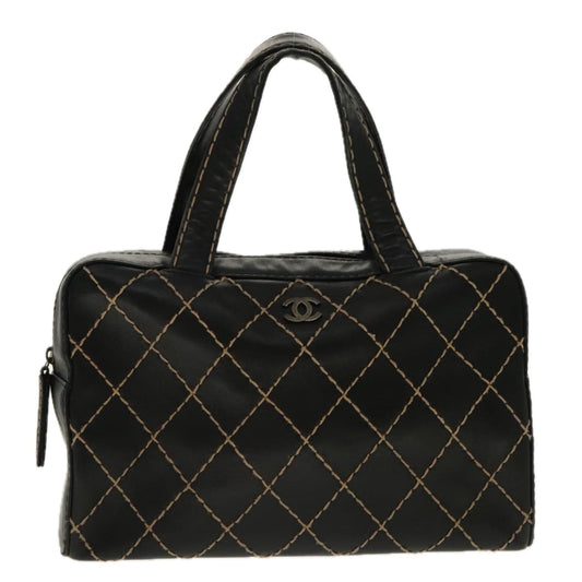 Chanel Black Leather Handbag ()