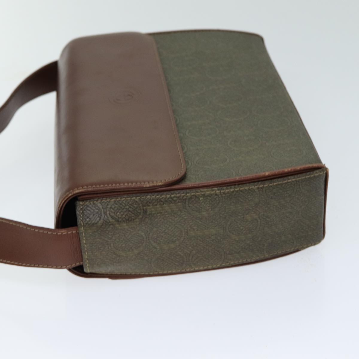 Gucci Brown Canvas Shoulder Bag ()