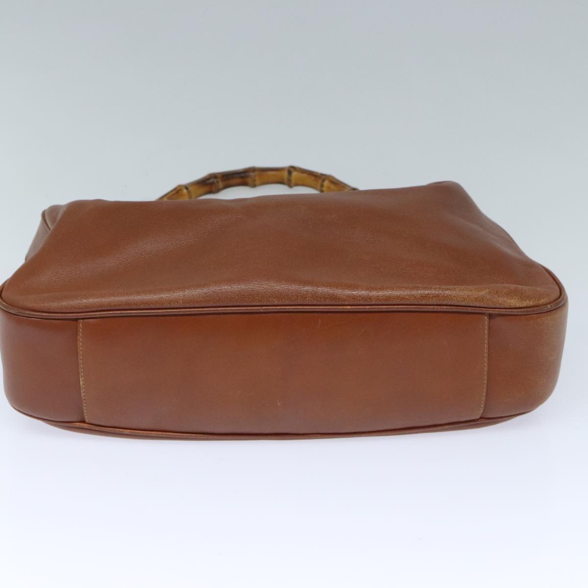 Gucci Bamboo Brown Leather Shoulder Bag ()