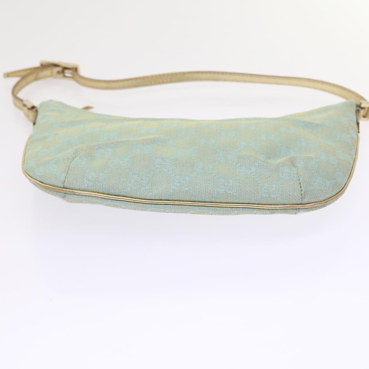 Gucci Gg Canvas Blue Canvas Clutch Bag ()