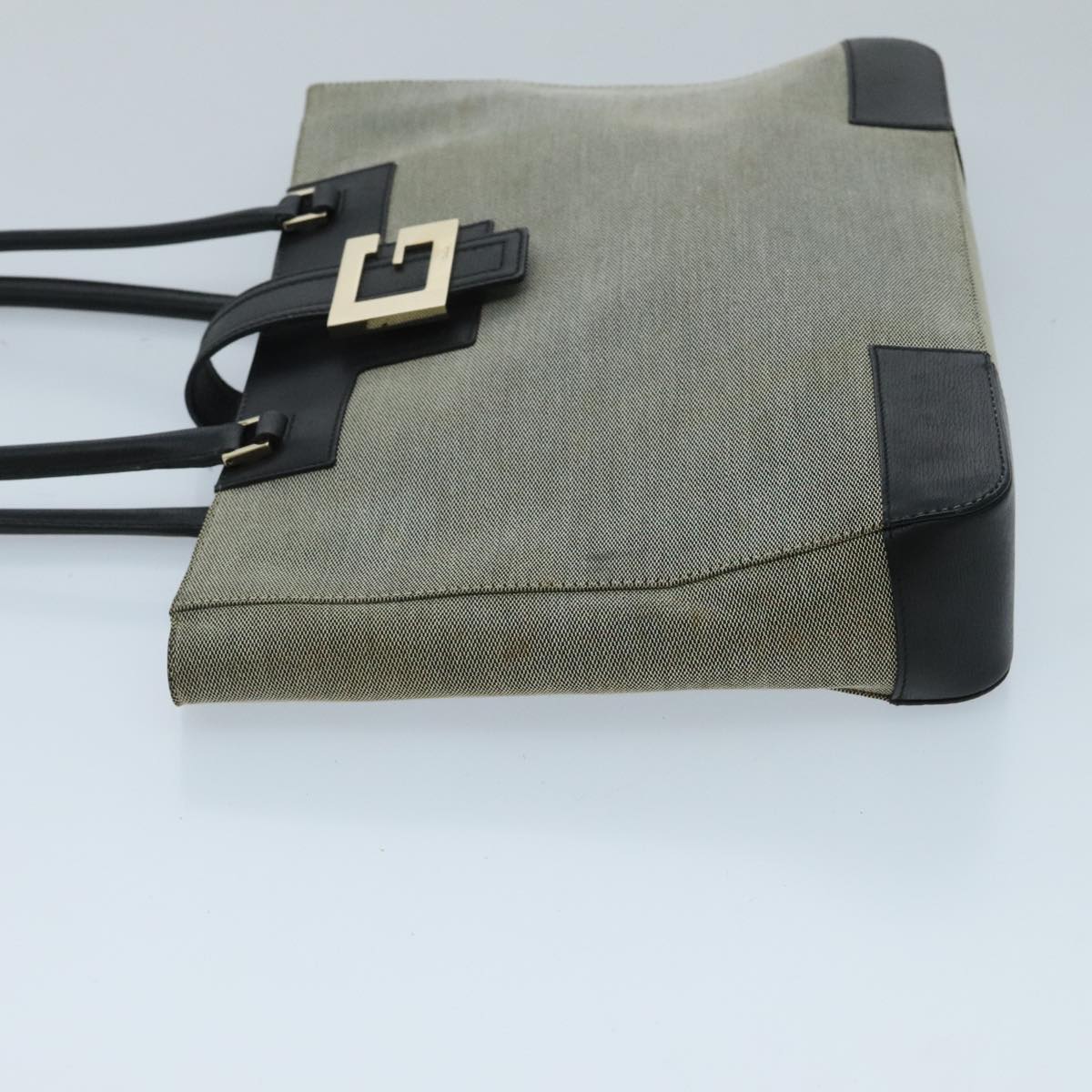 Gucci Grey Canvas Tote Bag ()