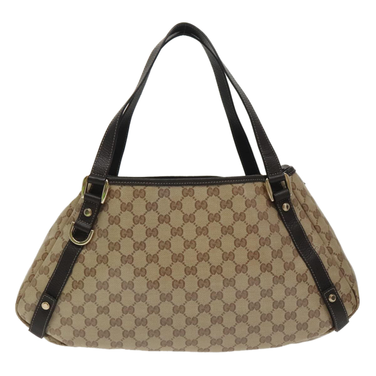 Gucci Abbey Beige Canvas Tote Bag ()