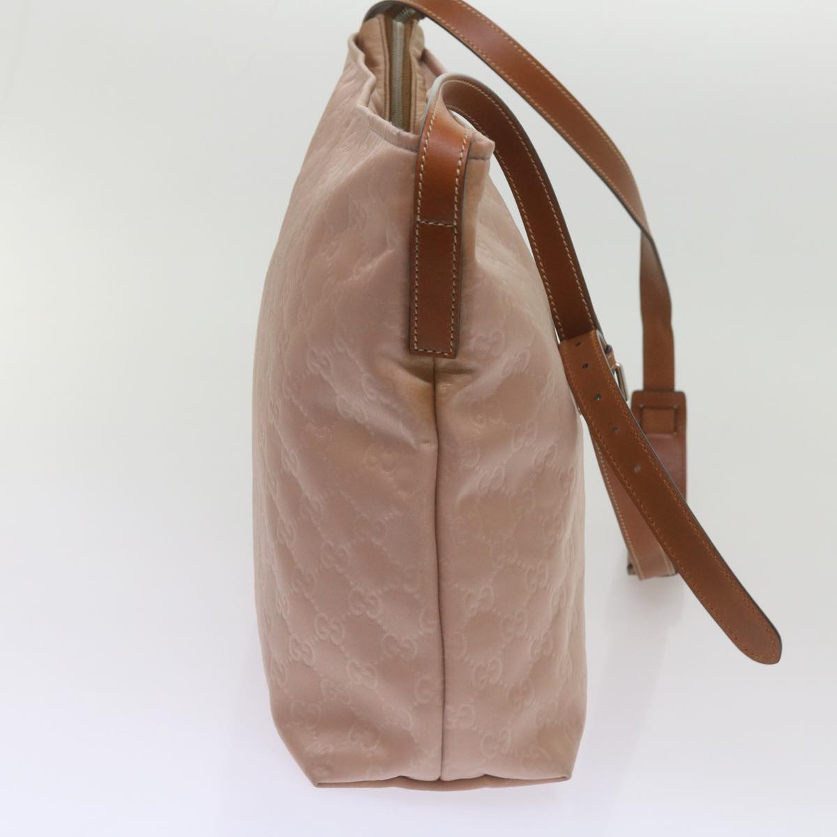 Gucci Gg Nylon Pink Synthetic Shoulder Bag ()