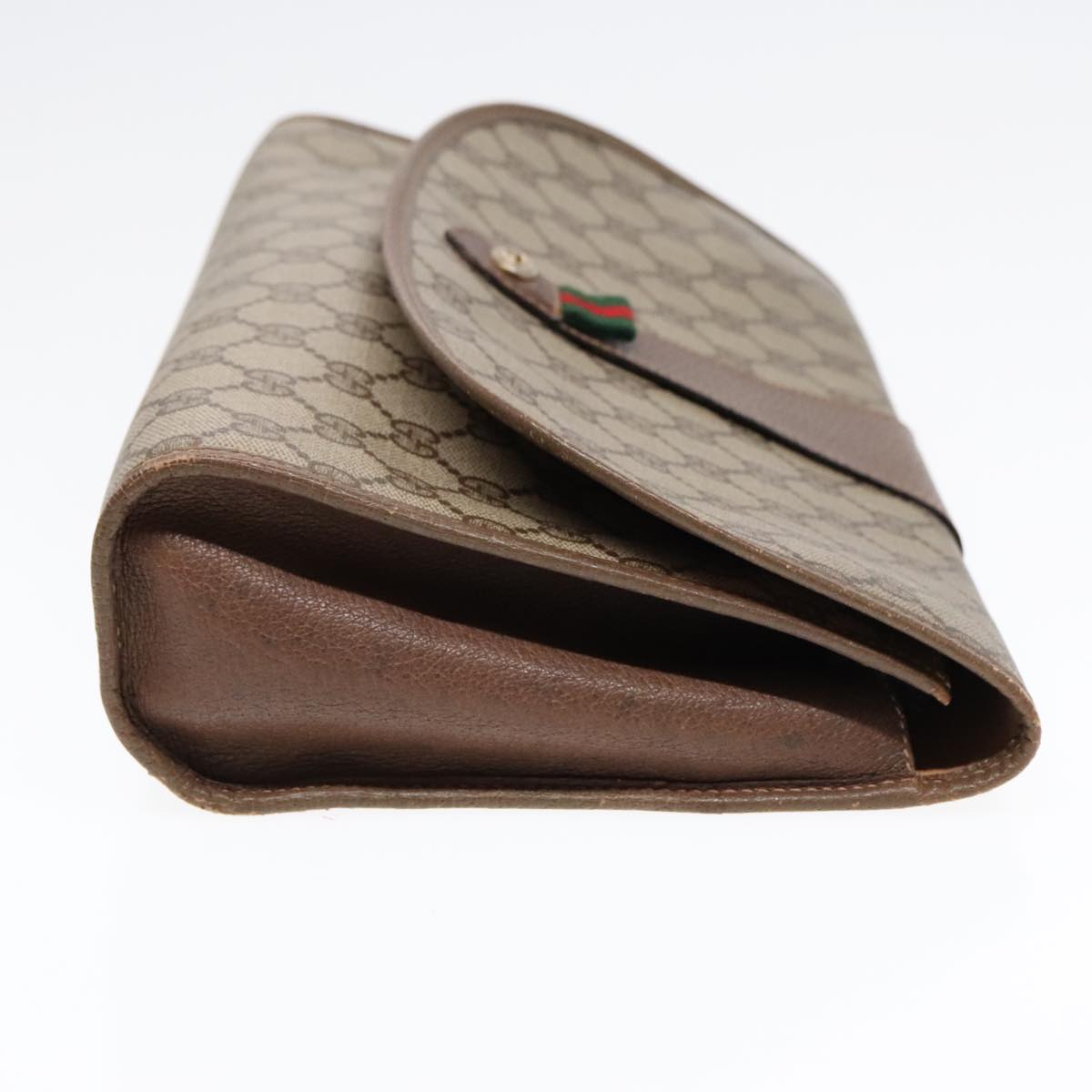 Gucci Beige Canvas Clutch Bag ()