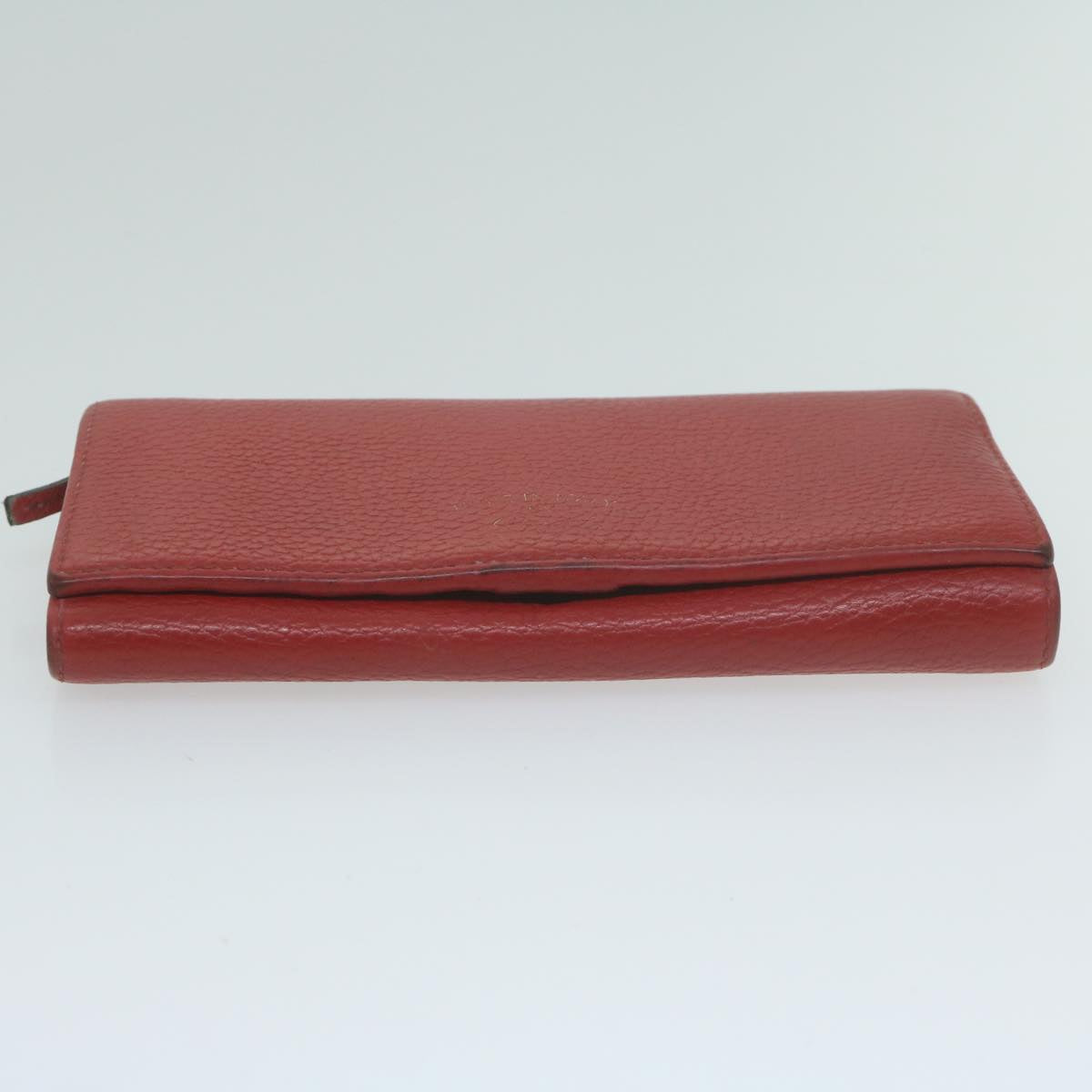 Gucci Red Leather Wallet  ()