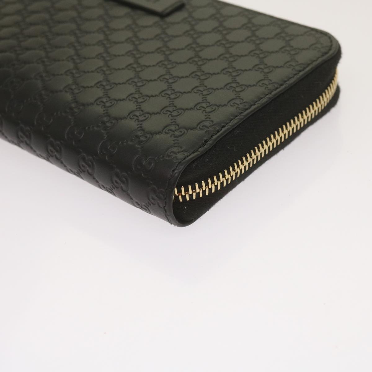 Gucci Guccissima Black Leather Wallet  ()