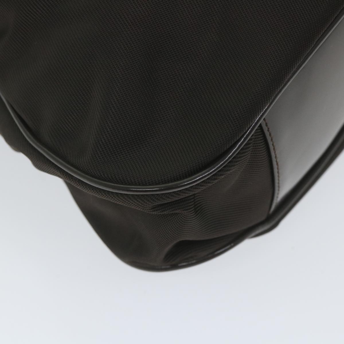 Gucci Bamboo Brown Canvas Shoulder Bag ()