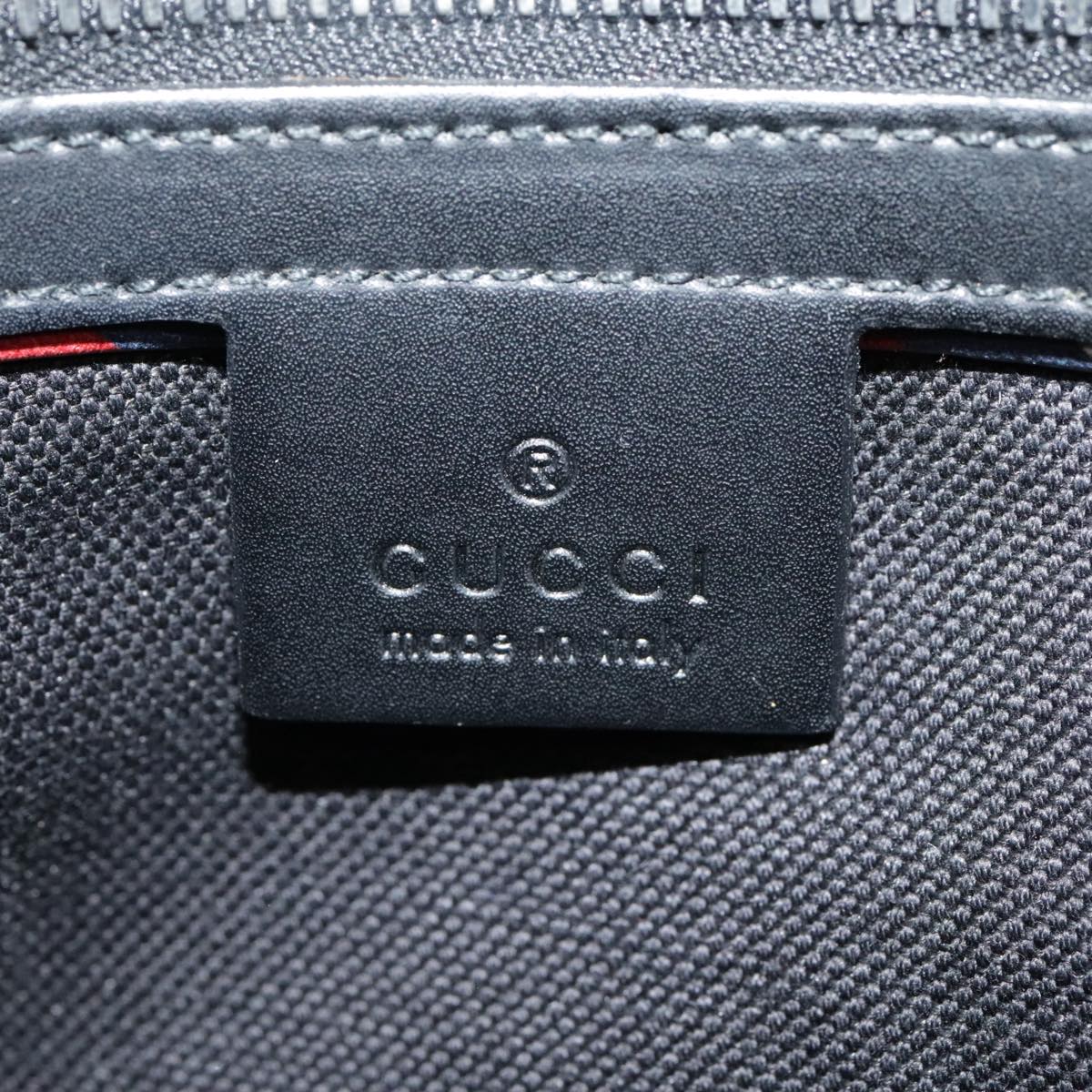 Gucci Jackie Black Canvas Shoulder Bag ()