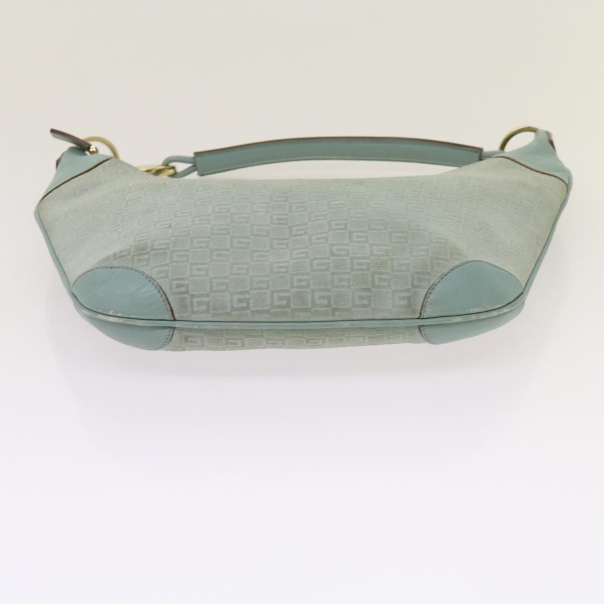 Gucci Hobo Blue Canvas Shoulder Bag ()