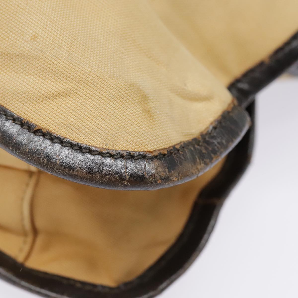 Gucci Beige Canvas Shoulder Bag ()