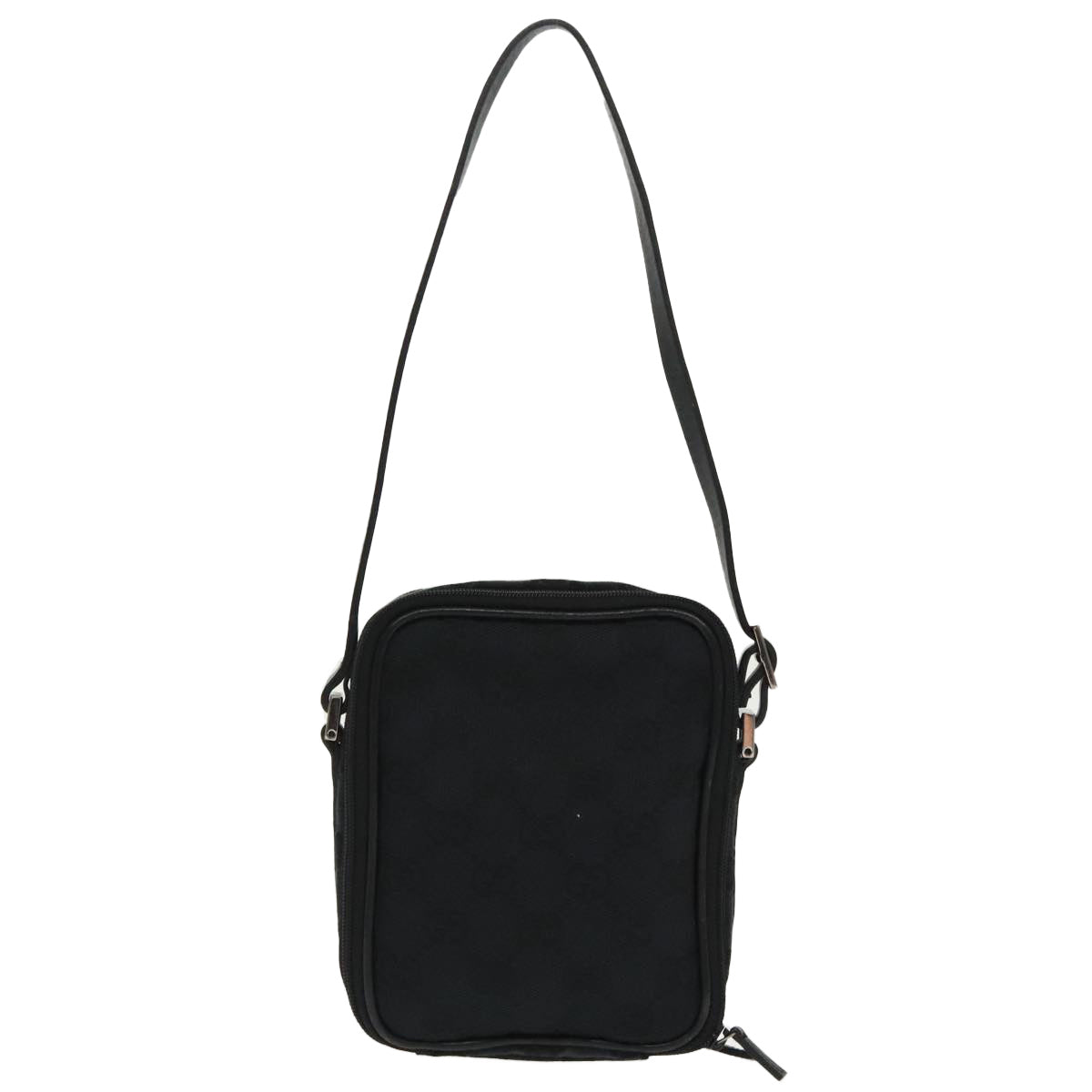 Gucci Black Canvas Shoulder Bag ()