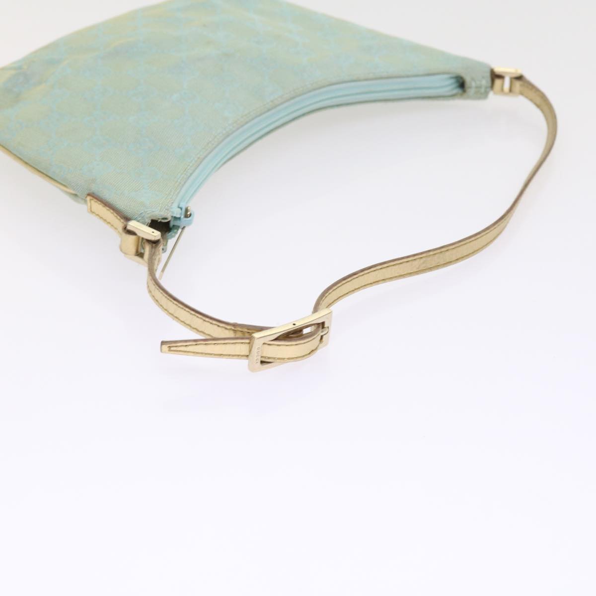 Gucci Gg Canvas Blue Canvas Clutch Bag ()
