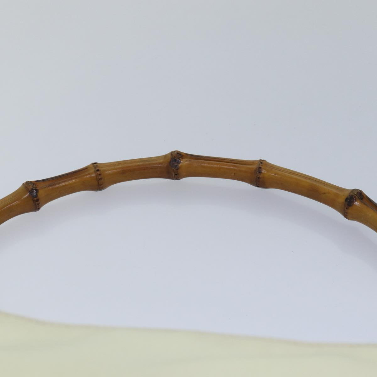 Gucci Bamboo White Synthetic Shoulder Bag ()