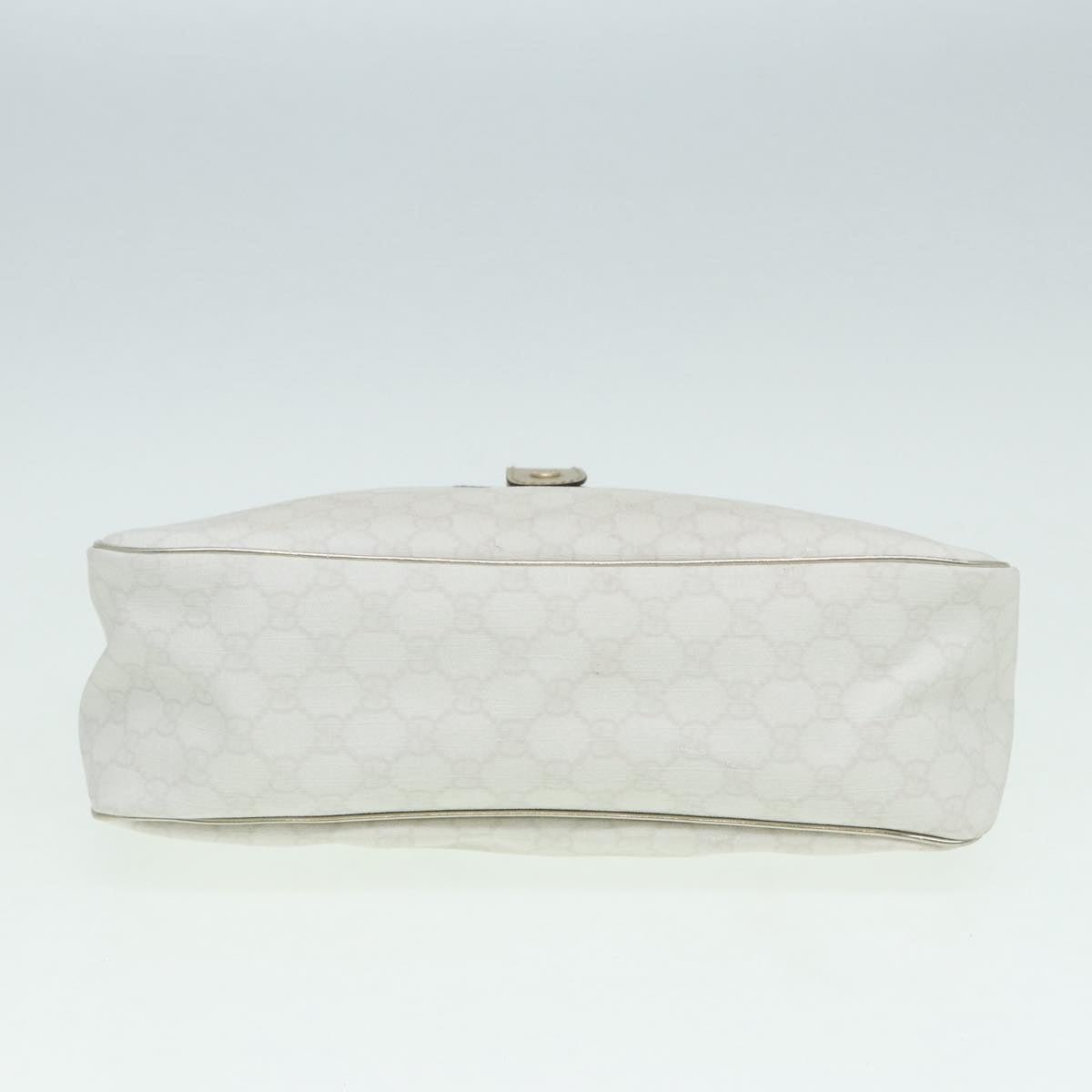 Gucci Supreme Gg White Leather Shoulder Bag ()