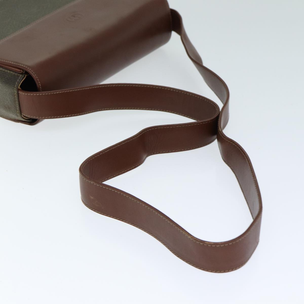 Gucci Brown Canvas Shoulder Bag ()