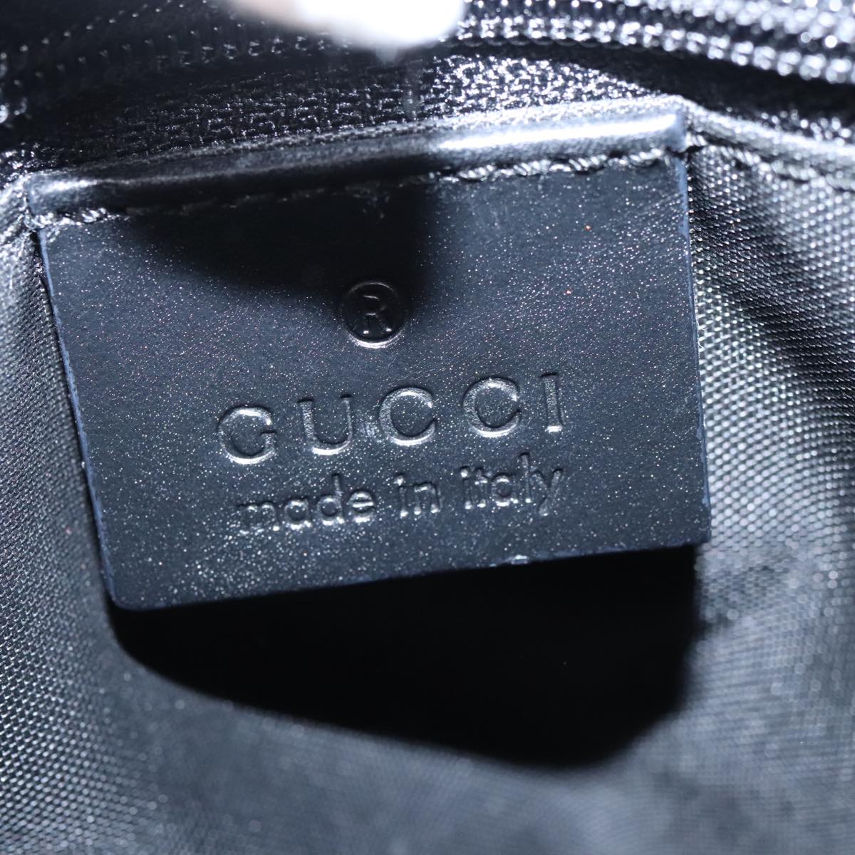 Gucci Black Canvas Handbag ()