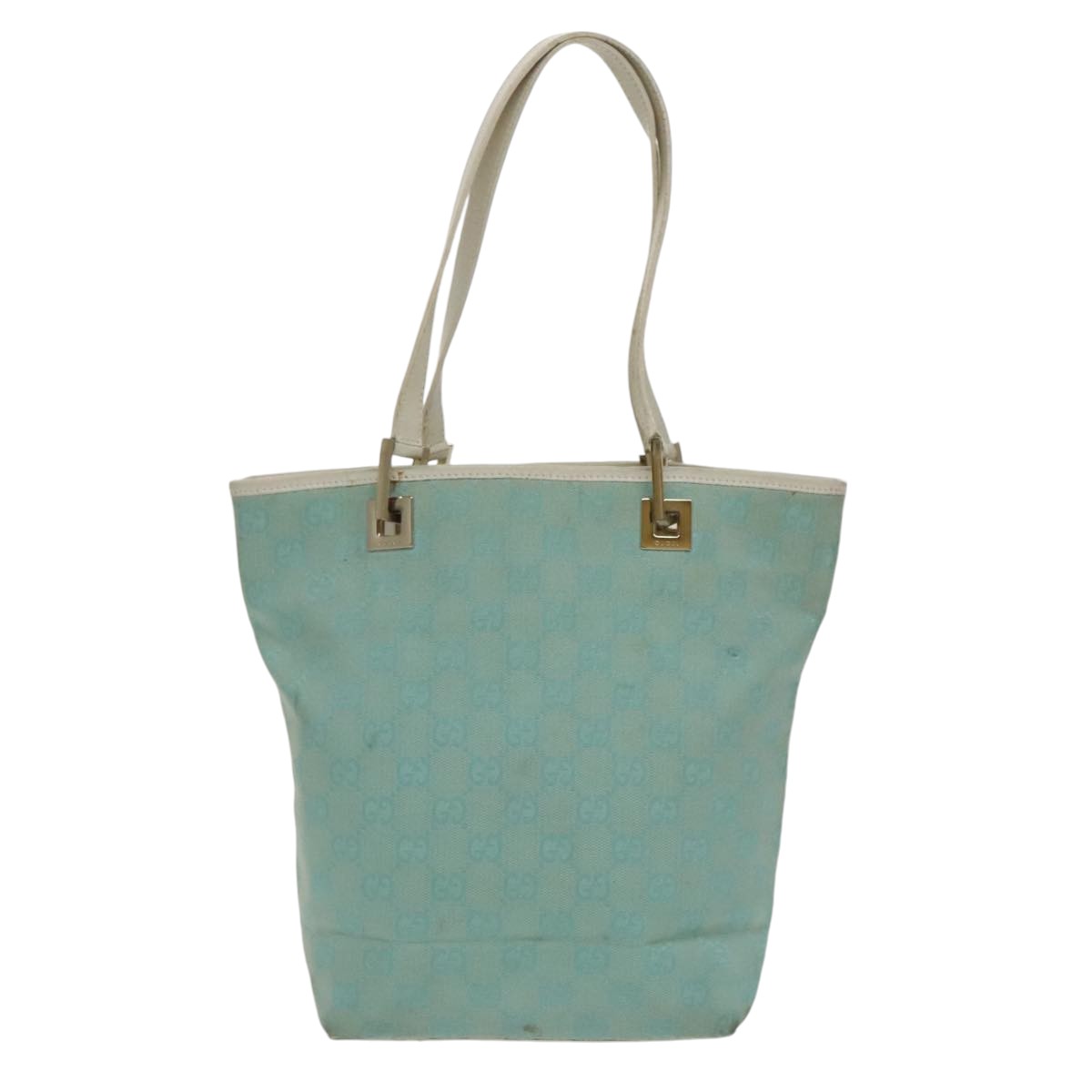 Gucci Blue Canvas Tote Bag ()