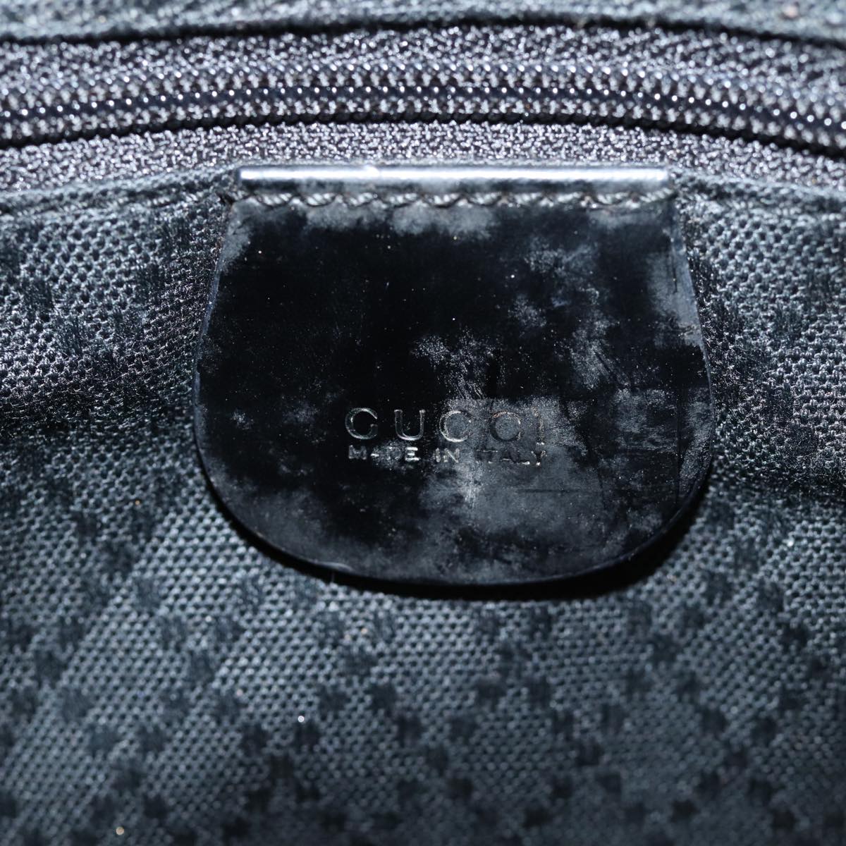Gucci Bamboo Black Synthetic Handbag ()