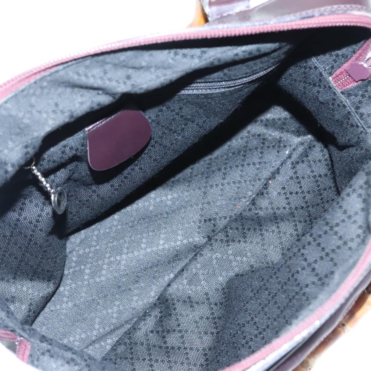 Gucci Bamboo Brown Synthetic Handbag ()