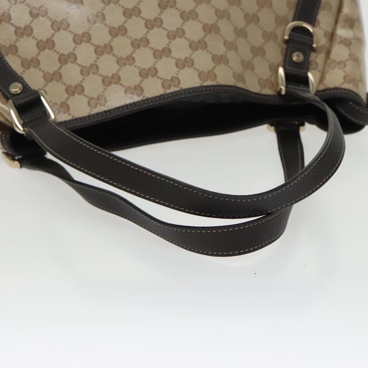 Gucci Abbey Beige Canvas Tote Bag ()