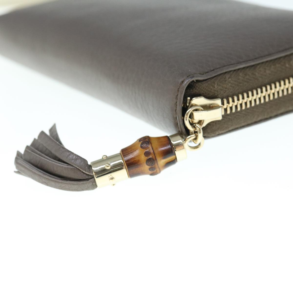 Gucci Grey Leather Wallet  ()