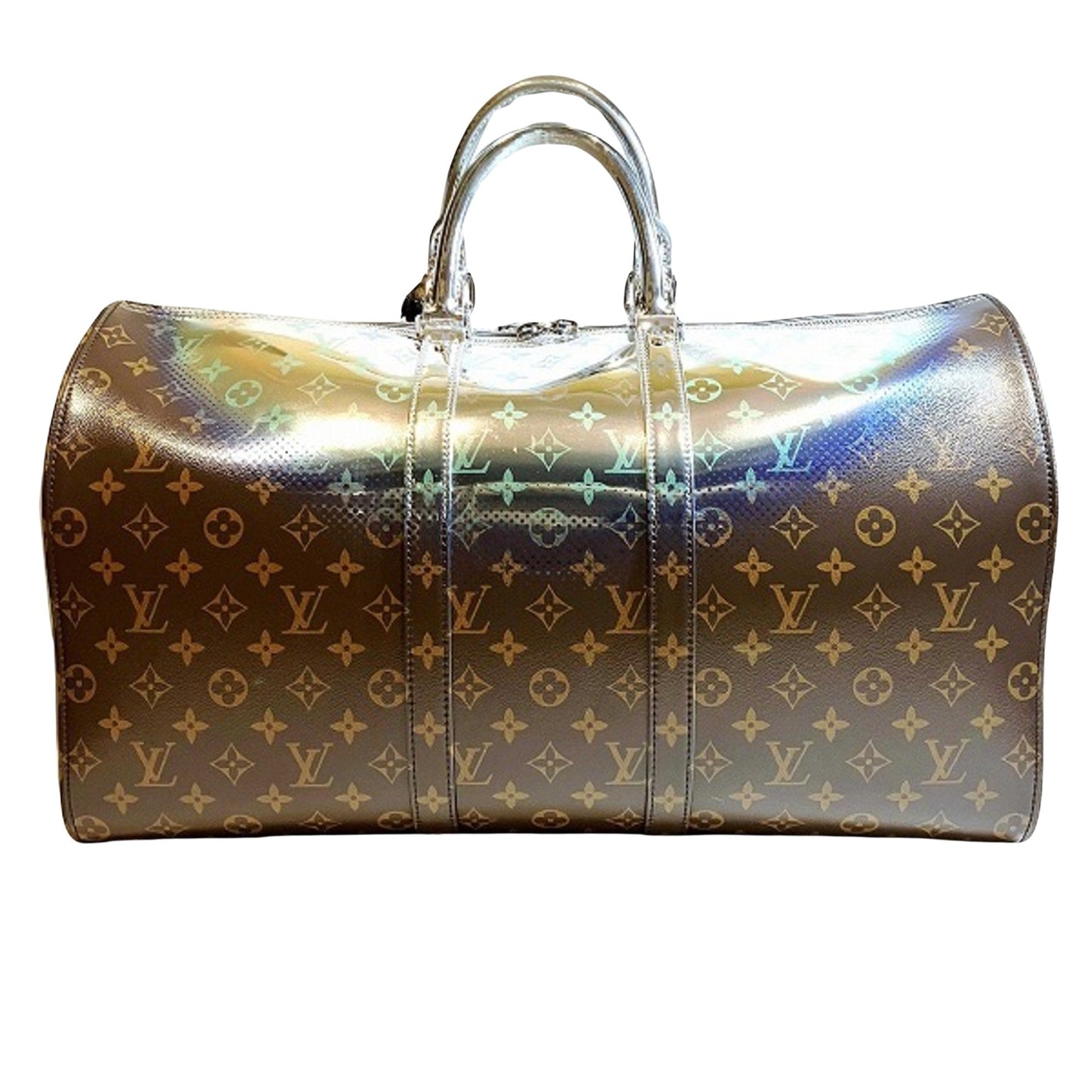 Louis Vuitton Keepall Bandouliere 50  Canvas Travel Bag ()