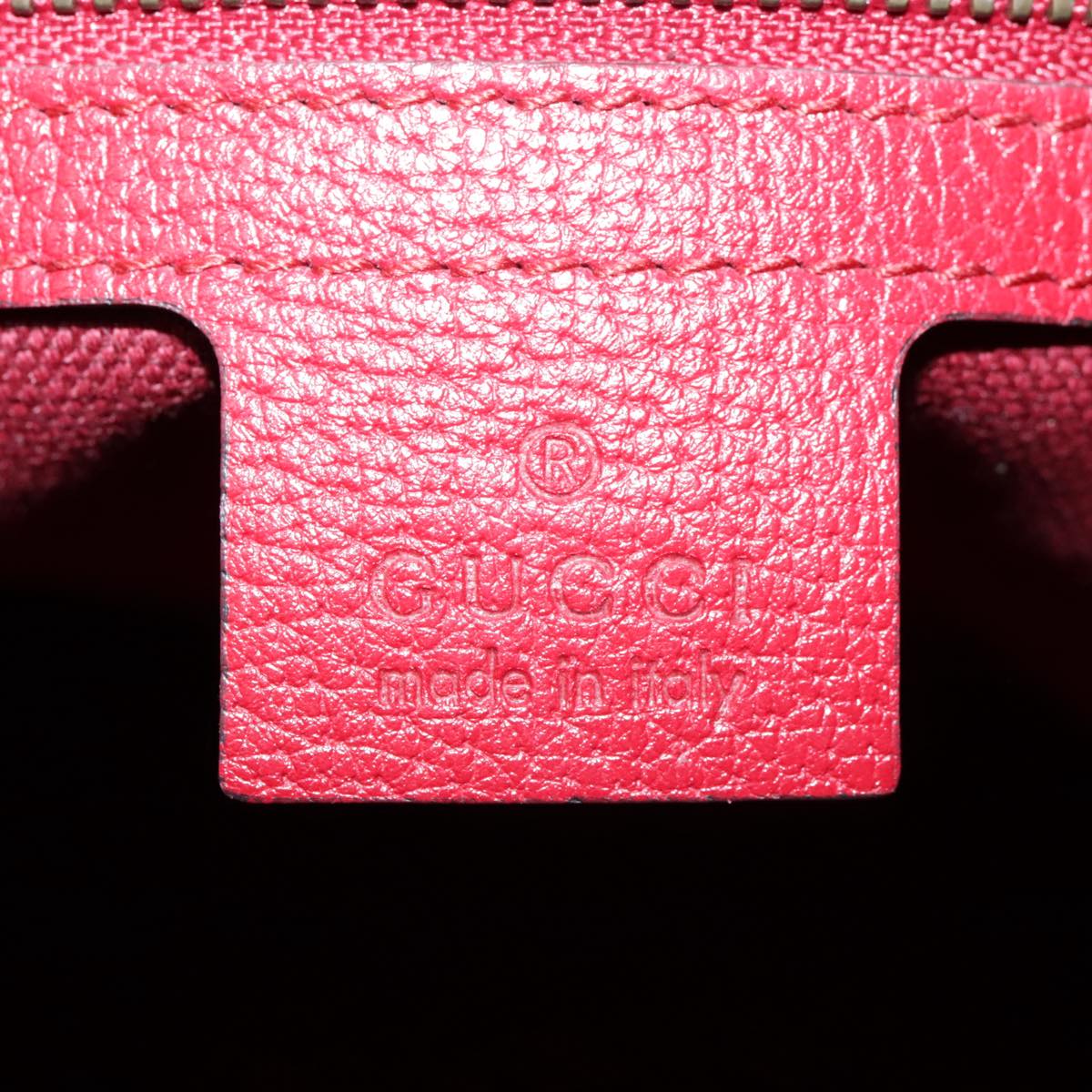 Gucci Blue Canvas Backpack Bag ()