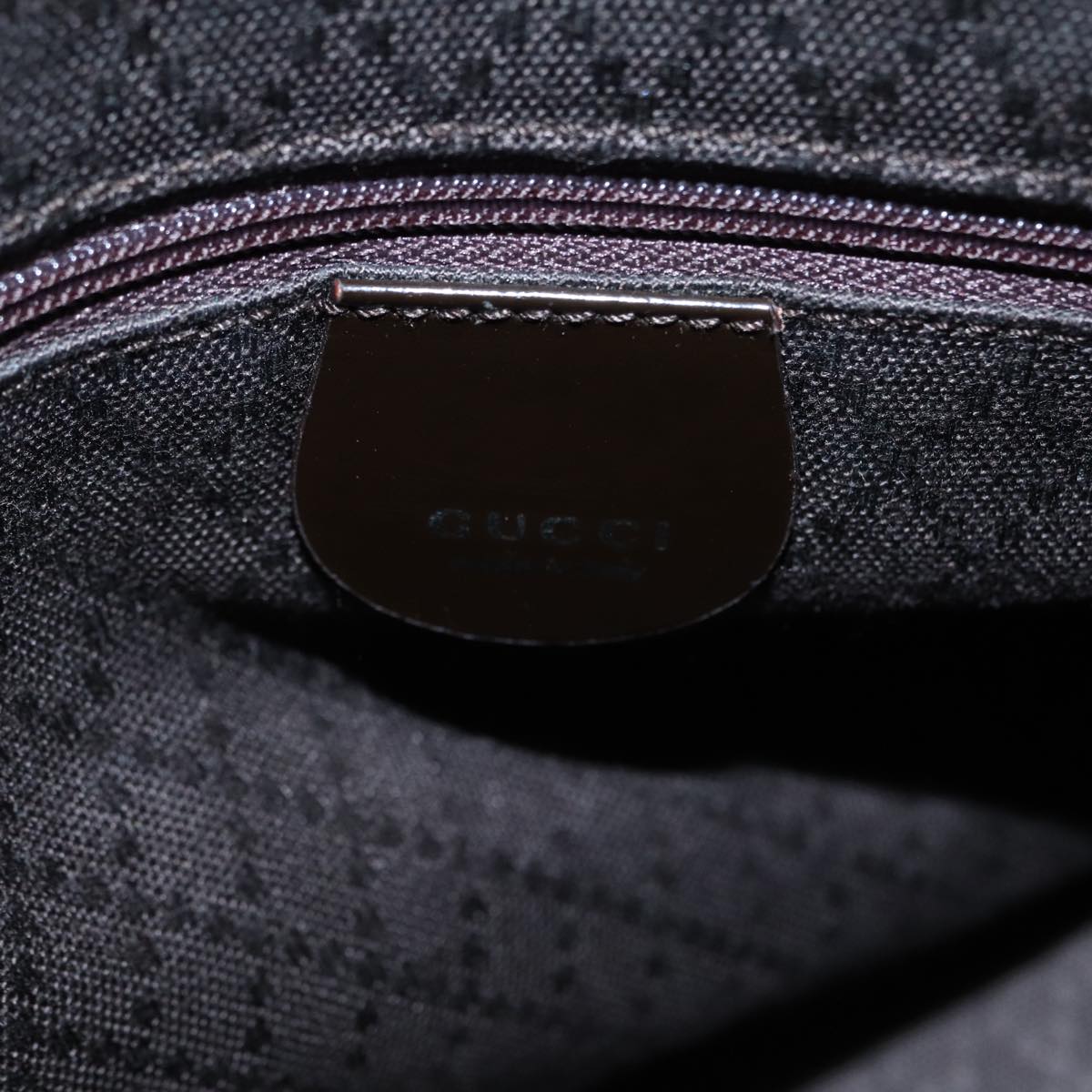 Gucci Bamboo Brown Synthetic Handbag ()