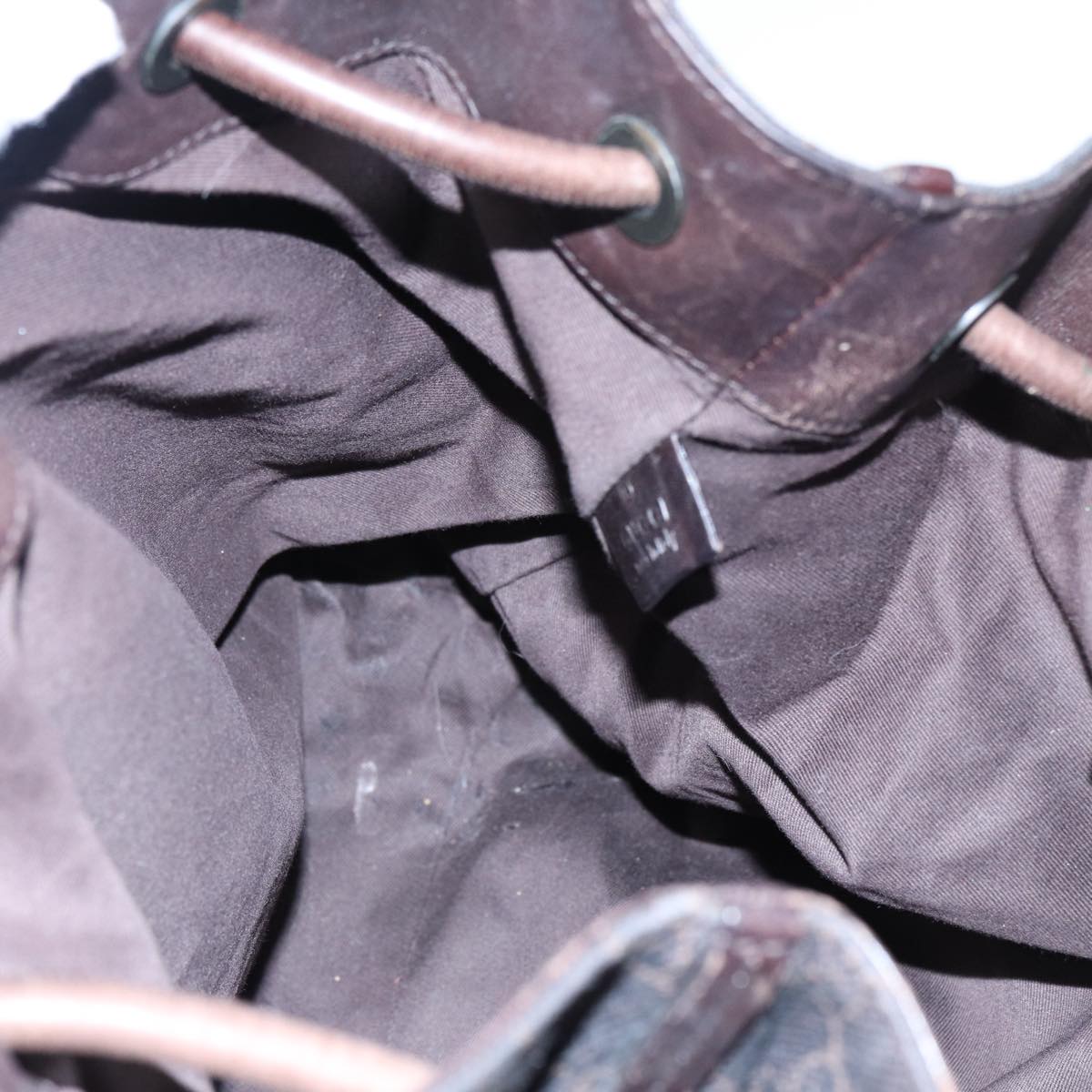 Gucci Gg Canvas Black Canvas Shoulder Bag ()