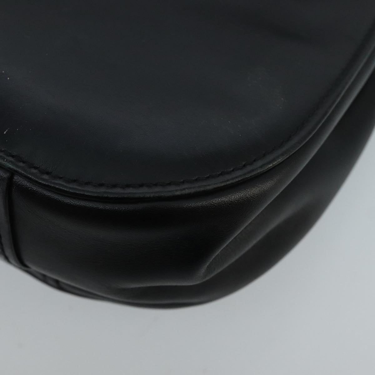 Gucci Black Leather Shoulder Bag ()