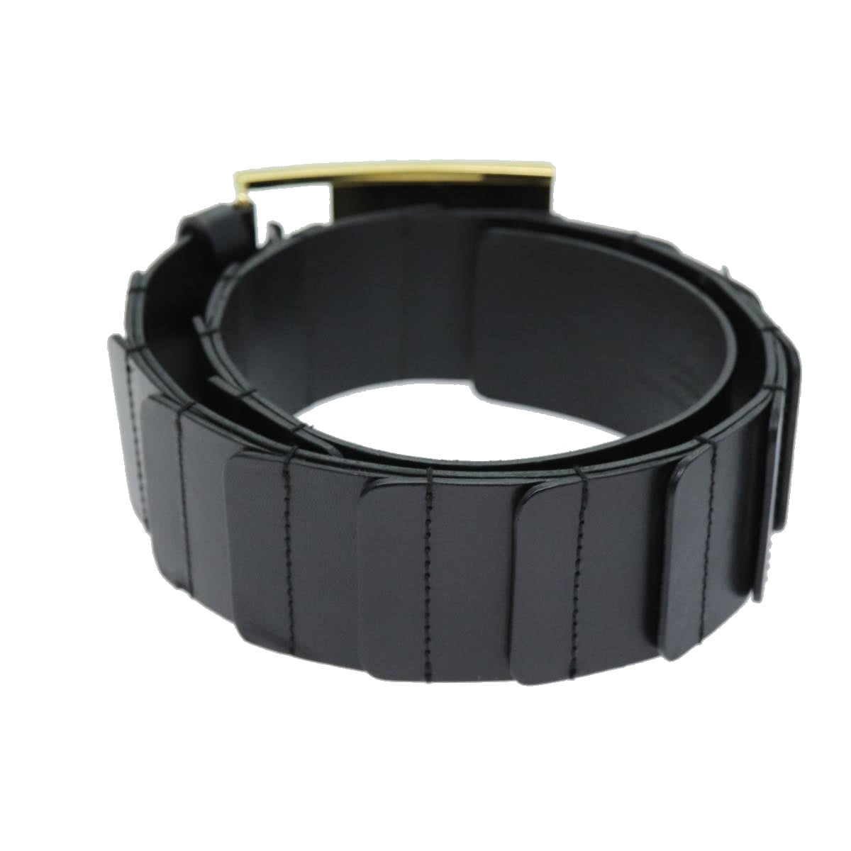 Gucci Black Leather Belt  ()