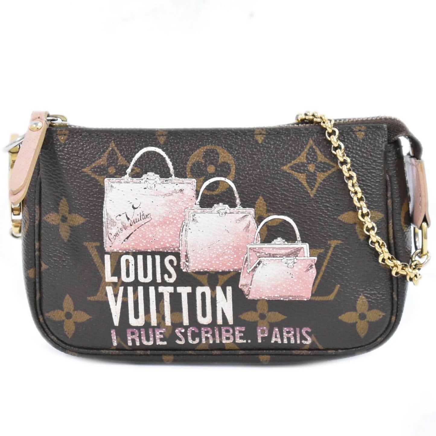 Louis Vuitton Pochette  Canvas Clutch Bag ()