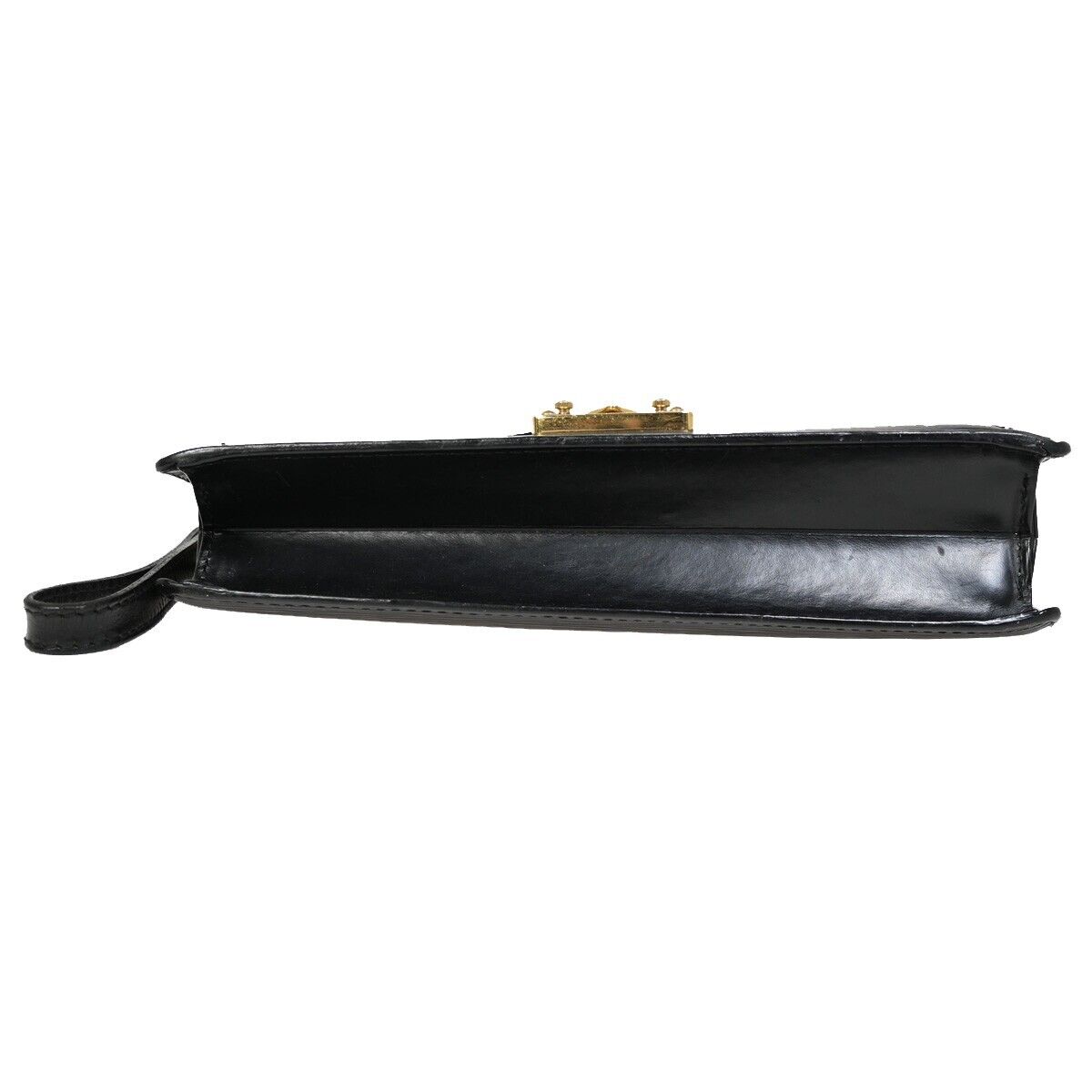 Louis Vuitton Sellier Drangonne  Leather Clutch Bag ()